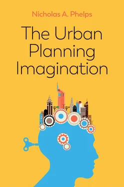 Nicholas A. Phelps The Urban Planning Imagination обложка книги