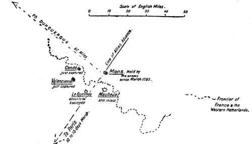 Showing condition of the frontier fortresses blocking the road to Paris when - фото 121