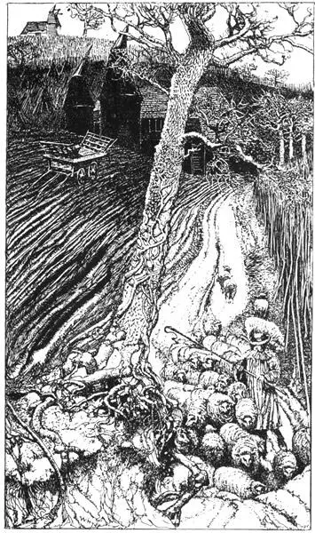 THE SHEEP IN THE NARROW LANES OR THE LEANING CONES OF THE HOPKILNS AGAINST - фото 112
