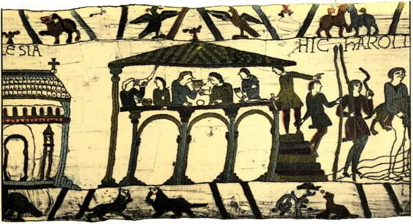 4 The first three sections of the Bayeux Tapestry must be taken together for - фото 4