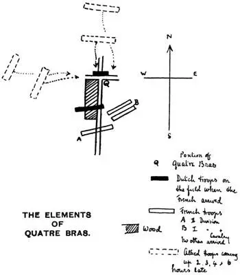 The Elements of Quatre Bras The second is the extraordinary way in which - фото 159