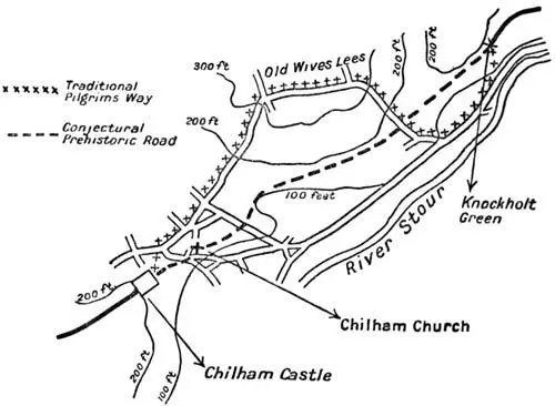 From the mound on which Chilham Castle stands to the farm called Knockholt - фото 115