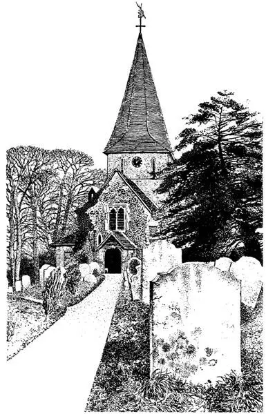 THE CHURCH OF SHERE The habit is the more remarkable from the fact that the - фото 89