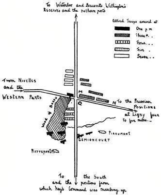 The French then began the assault by an advance to the right or east of the - фото 158