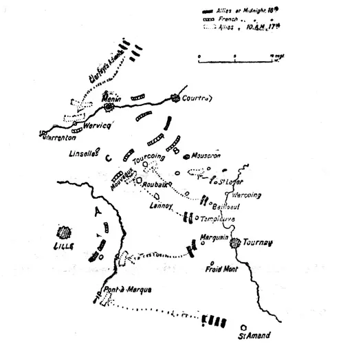 Tourcoing May 16 to 18 1794 The breakdown of the attempt of the Allies to - фото 124
