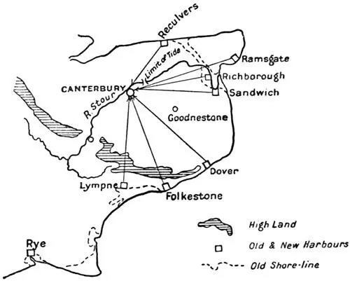 Now it is this multiplicity of Kentish harbours proceeding from the conditions - фото 82