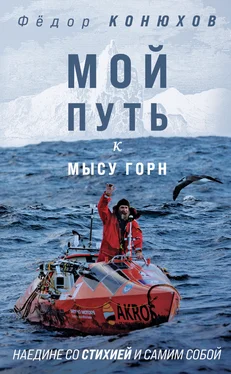 Федор Конюхов Мой путь к мысу Горн. Наедине со стихией и самим собой обложка книги