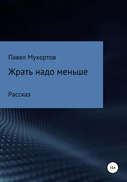 Павел Мухортов Жрать надо меньше обложка книги