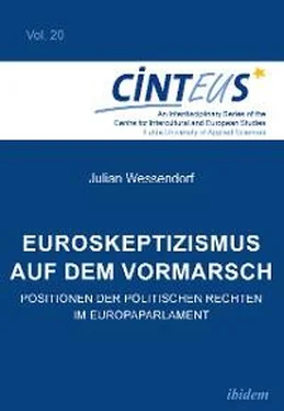 Julian Wessendorf Euroskeptizismus auf dem Vormarsch обложка книги