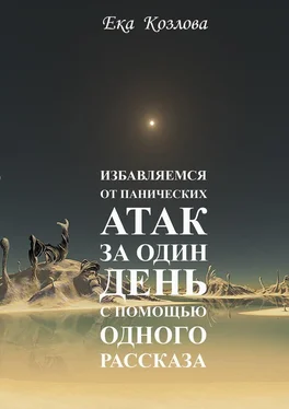 Ека Козлова Избавляемся от панических атак за один день с помощью одного рассказа обложка книги