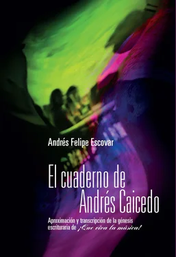 Andrés Felipe Escovar El cuaderno de Andrés Caicedo обложка книги