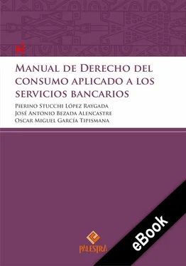 Pierino Stucchi Manual de Derecho del consumidor aplicado a los servicios bancarios обложка книги