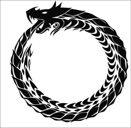 Abb 82 Der Ouroboros Die Schlange die ihren eigenen Schwanz verschlingt - фото 86