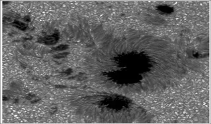 Abb 128 Dort wo sich der Torus entlädt werden gewaltige Sonnenflecken in - фото 133