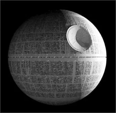Abb 239 Der Todesstern aus den Star WarsFilmen stellt eine gute Analogie - фото 248