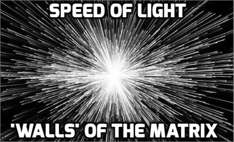 Abb 112 Lichtgeschwindigkeit die die Matrix umgebende Mauer Bei der - фото 116