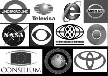 Abb 227 Die Häufigkeit mit der Saturnsymbole in den Logos großer Firmen - фото 236