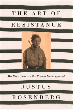 Justus Rosenberg The Art of Resistance обложка книги