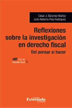 Cesar J. Sánchez Reflexiones sobre la investigación en del derecho fiscal обложка книги