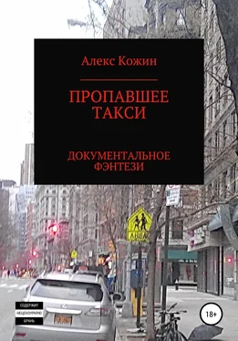 Алекс Кожин Пропавшее такси обложка книги