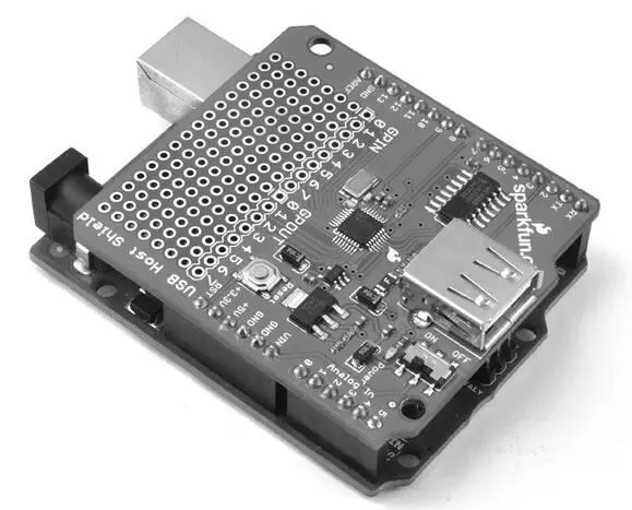 Рис 113Плата Sparkfun USB Host Данная конкретная плата имеет область - фото 76