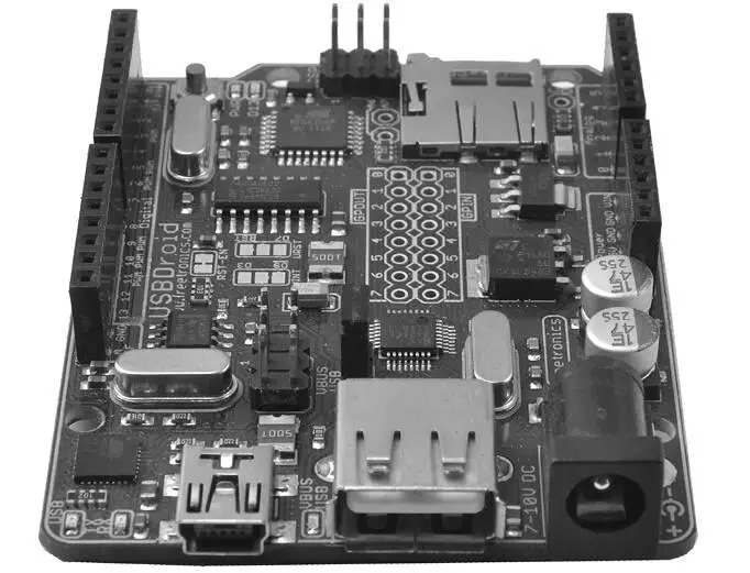 Рис 114Плата Freetronics USBDroid При работе с USBDroid или неофициальными - фото 77