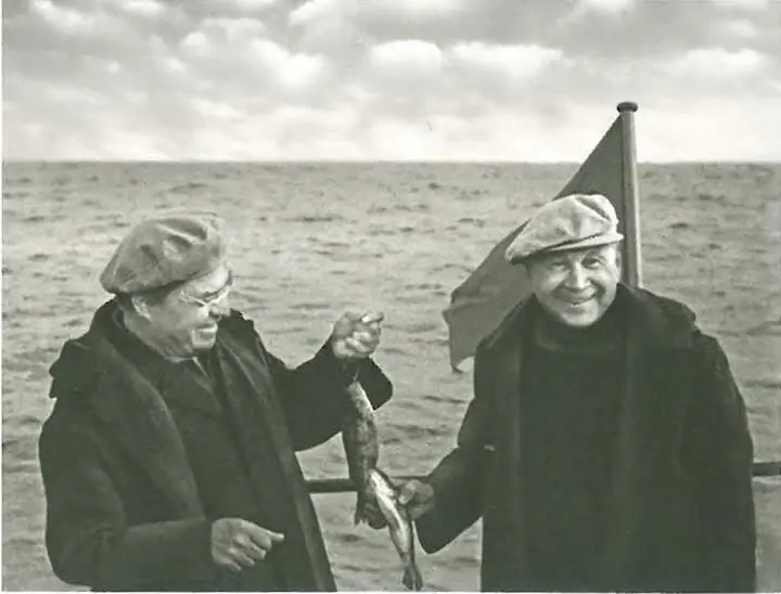 Владимир Николаевич на рыбалке Литва 1970е гг Владимир Николаевич с - фото 60