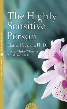 Elaine N. Aron The Highly Sensitive Person обложка книги