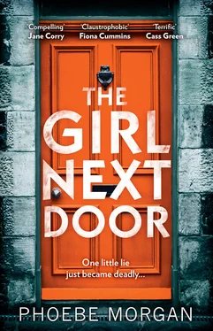 Phoebe Morgan The Girl Next Door обложка книги