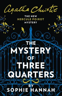 Sophie Hannah The Mystery of Three Quarters обложка книги