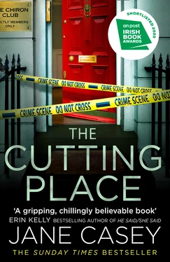 Jane Casey The Cutting Place обложка книги