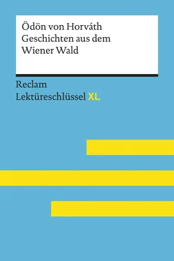 Sascha Feuchert Geschichten aus dem Wiener Wald von Ödön von Horváth: Reclam Lektüreschlüssel XL обложка книги