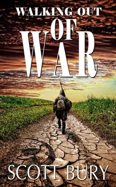 Scott Bury Walking Out of War обложка книги