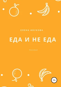 Елена Ибукова Еда и не еда обложка книги