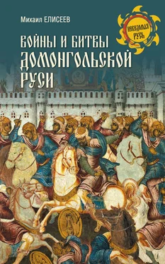 Михаил Елисеев Войны и битвы домонгольской Руси обложка книги