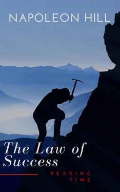 Reading Time The Law of Success: In Sixteen Lessons обложка книги