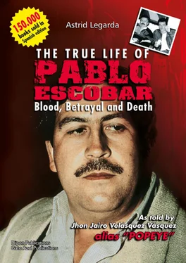 Astrid María Legarda Martínez The true life of Pablo Escobar обложка книги