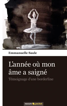 Emmanuelle Saule L'année où mon âme a saigné обложка книги