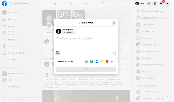 FIGURE 413The share box expanded Figuring out what to say There isnt a - фото 59