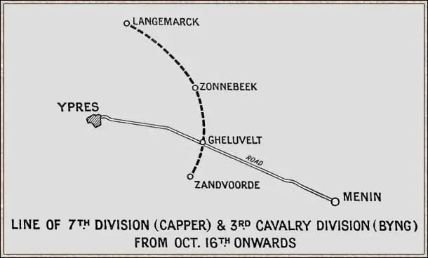 Line of Seventh Division and Third Cavalry That was the situation when the - фото 12