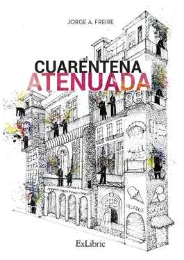 Jorge Antonio Alonso Freire Cuarentena atenuada обложка книги