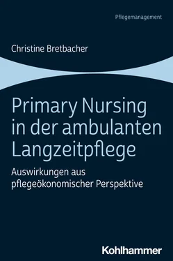 Christine Bretbacher Primary Nursing in der ambulanten Langzeitpflege обложка книги