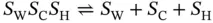 and the equilibrium constant K T can be written as 317 where S W S C S - фото 64