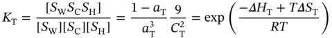 where S W S C S Hrepresents the WatsonCrickHoogsteen triplex Δ H Tand Δ S - фото 65