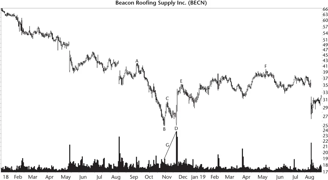 Figure 71 This big W sees price rise but not very far Identification - фото 39