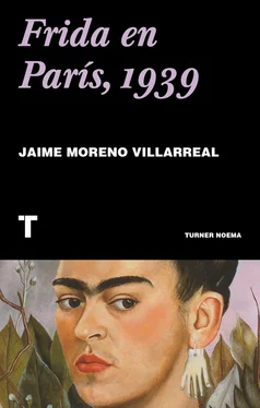 Jaime Moreno Villareal Frida en París, 1939 обложка книги