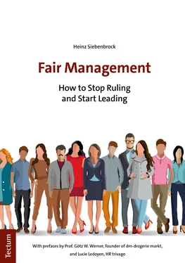 Heinz Siebenbrock Fair Management обложка книги