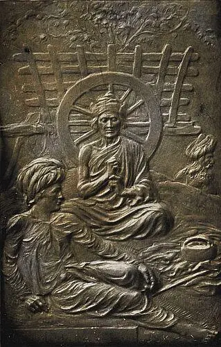 He crossed his hands on his lap and smiled as a man who has won Salvation for - фото 31