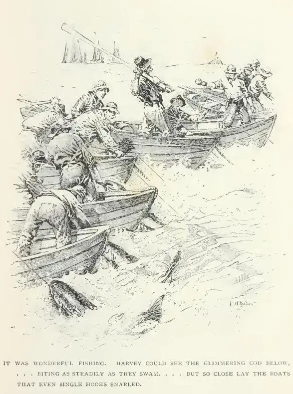 Worse than any tangle of fishinglines was the confusion of the doryrodings - фото 15