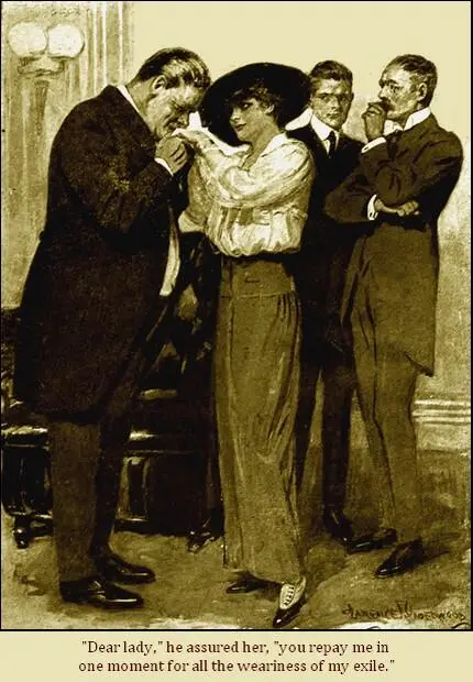 CHAPTER I Table of Contents The woman leaned across the table towards her - фото 13